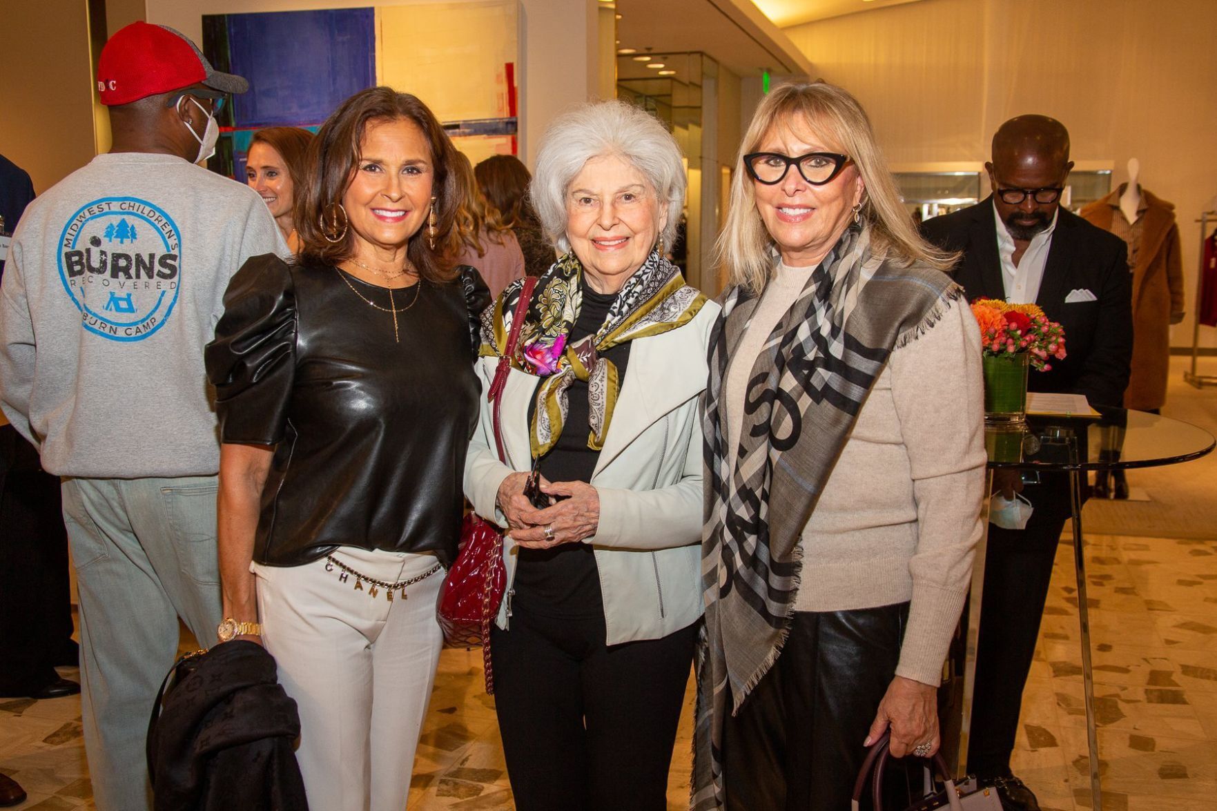Jane Weiss, Ruthellyn Roufa, Edie Roodman